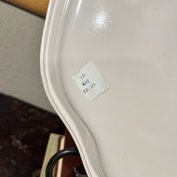 VINTAGE & RARE 50’s SEA SHELL METAL TRAY - Picture 4 of 7